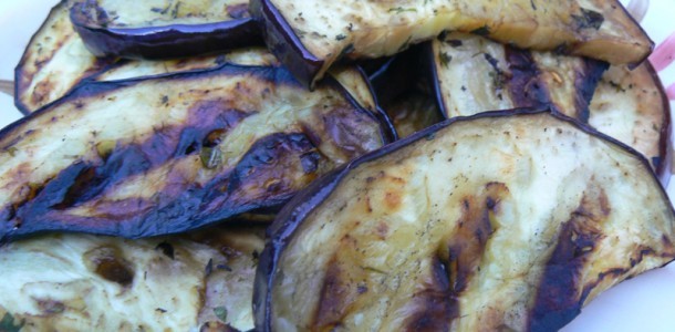 Grilled Eggplant With Fresh Herbs
