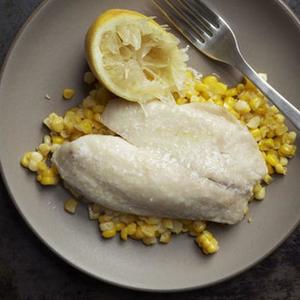 Simple Fish And Corn
