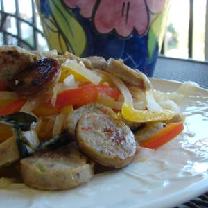 Healthy Sausage & Peppers