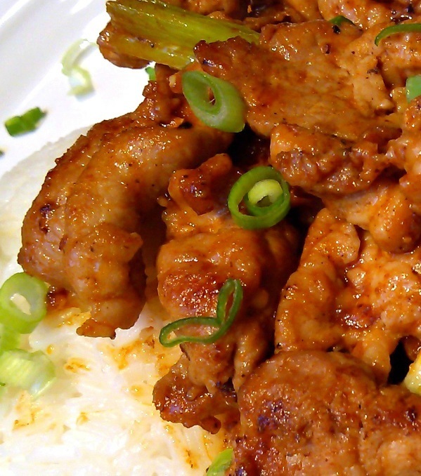 Spicy Pork Strips