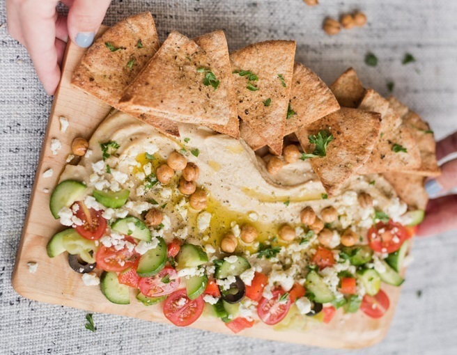 Greek Hummus Board Recipe