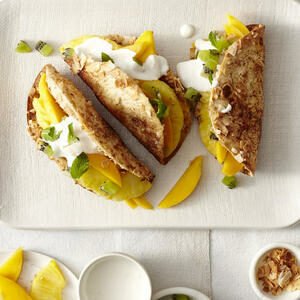 Tropical Dessert Tacos