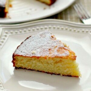 Soft Lemon Ricotta Cake