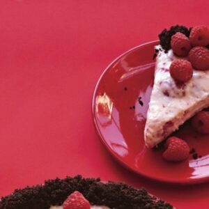 No-Bake Chocolate Raspberry Cream Pie